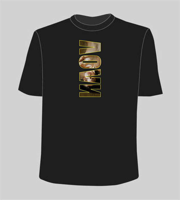 Футболка "ΛOVИ" (black) 00041 - фото 4642